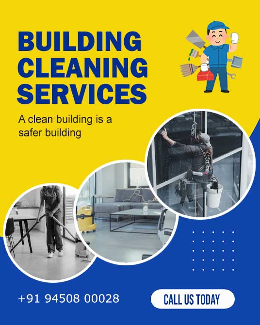 Building Cleaning Service in Lucknow, Sitapur, Sidhauli & Nearby Areas