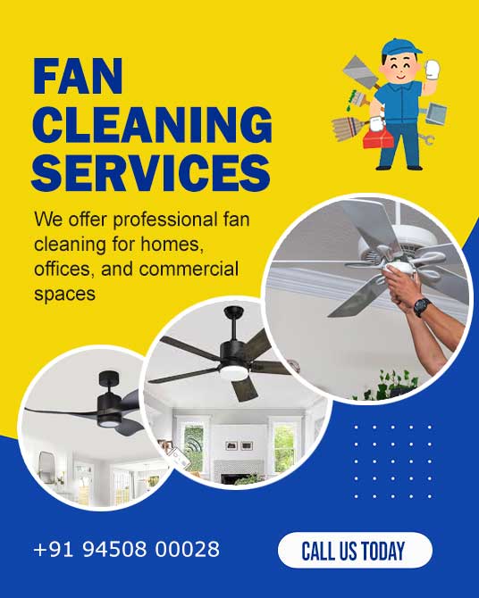 Fan Cleaning Services in Lucknow, Sitapur, or Sidhauli​