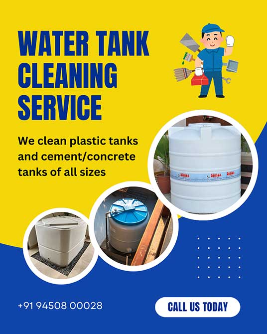 water tank cleaning service