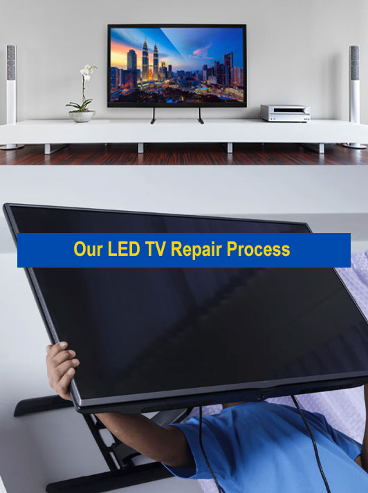 Our LED TV Repair Process