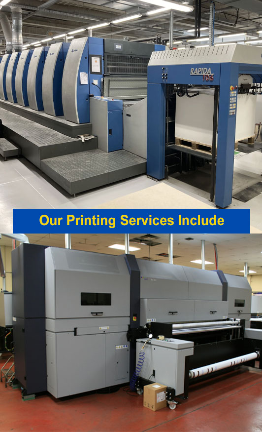Our Printing Services Include: